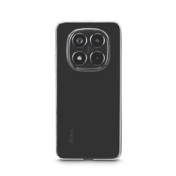 hama always clear funda para xiaomi redmi note 14 pro 5g antideslizante poliuretano termoplastico bordes elevados color transparente