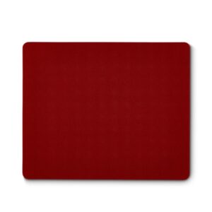hama easy alfombrilla para raton base antideslizante 22.3x18.3x0.3cm color rojo