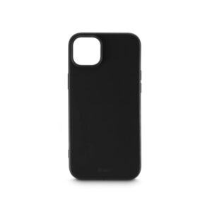 hama fantastic feel funda para iphone 15 antiadherente anti suciedad magnetico poliuretano termoplastico bordes elevados color negro