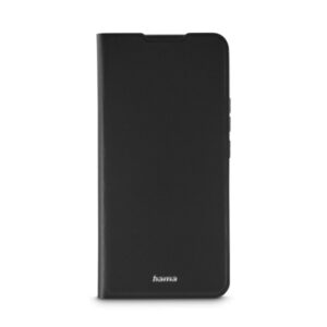 hama daily protect funda para xiaomi redmi note 14 5g antideslizante cierre magnetico antihuellas poliuretano termoplastico funcion de soporte bordes elevados color negro