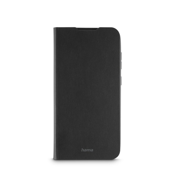 hama eco premium funda para samsung galaxy s24 antideslizante cierre magnetico antihuellas poliuretano termoplastico funcion de soporte color negro