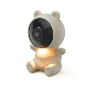 hama vigilabebes inteligente con camara full hd luz nocturna integrada sensor de movimiento wifi ip20 micro sd angulo de cobertura de 100º encriptado wpa2 128gb de memoria color blanco