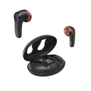 hama spirit unchained auriculares con microfono omnidireccional bluetooth rango 10m pantalla led asistente de voz color negro