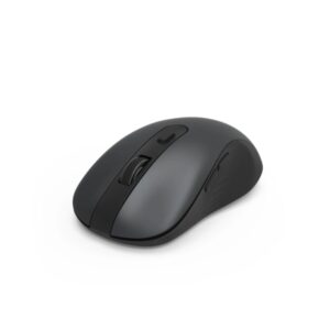 hama wm 650 raton optico inalambrico para diestros 2400dpi bluetooth 6 botones silencioso usb a rf 2.4ghz 6.3x4x11.2cm color negro