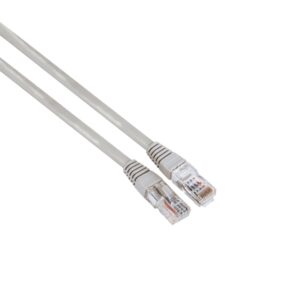 hama cable de red utp rj45 cat 5e longitud 1.50m velocidad hasta 1gbps blindado color gris