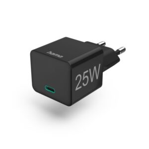 hama cargador de pared usb c carga rapida color negro