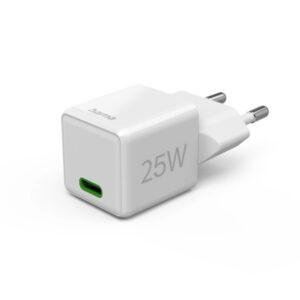 hama cargador de pared potencia 25w usb c power delivery qualcomm color blanco
