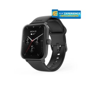 hama 6010 reloj inteligente smartwatch bluetooth 5.3 bateria 350mah pantalla tft 1.65" ip68 resistencia al agua 3 atm pulsera de silicona gps integrado 3.6x1.3x4.9cm color negro