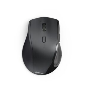 hama raton optico inalambrico para zurdos 1200dpi 6 botones conexion de radiofrecuencia color negro