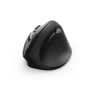 hama mw 500 raton optico inalambrico para diestros 1600dpi ergonomico 6 botones antideslizante usb a rf 2.4ghz rango 10m 8.6x7.1x11.5cm color negro