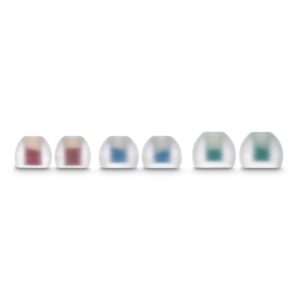 hama set de 6 almohadillas de repuesto silicona colores surtidos