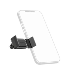 hama flipper soporte de coche para smartphone pinza para rejilla ancho dispositivo de 6 a 8cm universal color negro