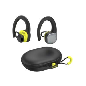 hama spirit athletics auriculares deportivos bluetooth autonomia hasta 7h microfono omnidireccional rango 10m ipx5 asistente de voz carga por usb c color negro