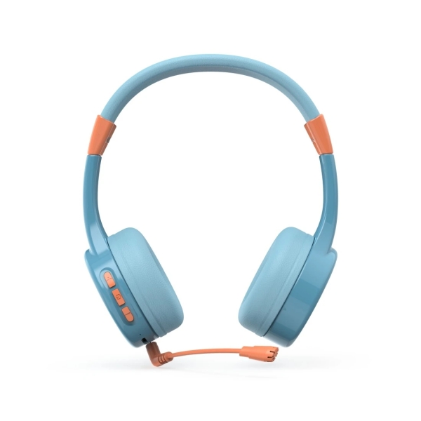 hama teens guard ii auriculares con microfono bluetooth rango 10m diadema ajustable asistente de voz color azul