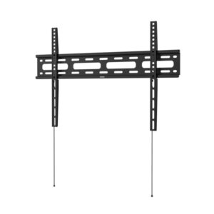 hama soporte fijo de pared para tv hasta 75" peso max 40kg vesa 600x400mm acero nivel de burbuja color negro