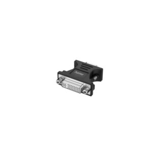 hama essential adaptador de video full hd vga macho dvi hembra color negro
