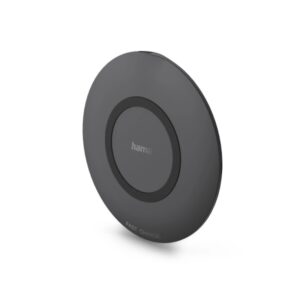 hama cargador inalambrico potencia 15w usb c indicador led carga rapida antideslizante color negro
