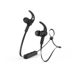 hama freedom run ii auriculares deportivos bluetooth rango 10m asistente de voz color negro