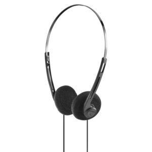 hama slight ii auriculares con diadema cable 1.2m jack 3.5mm color negro