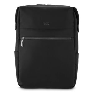 hama ultimate mochila para portatiles hasta 16.2" capacidad 15l poliester interior acolchado cremallera bidireccional base reforzada bolsillos laterales 34x44x11cm color negro