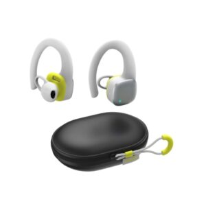 hama spirit athletics auriculares deportivos bluetooth autonomia hasta 7h microfono omnidireccional rango 10m ipx5 asistente de voz carga por usb c color blanco