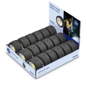hama w140 lamparas led de trabajo iman gancho desplegable color negro