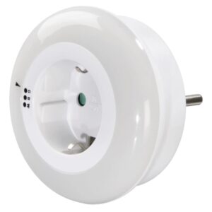 hama luz led nocturna potencia 0.8w ip20 sensor de luz color blanco