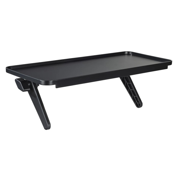 hama bandeja universal para monitor y tv capacidad 6kg ajustable plastico 30.0x12.7cm color negro