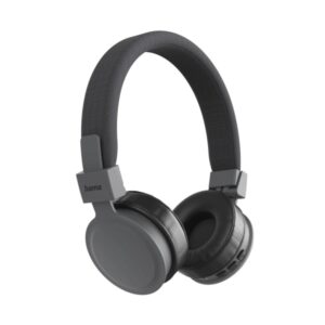 hama freedom lit iii auriculares con microfono omnidireccional bluetooth plegable diadema ajustable asistente de voz carga por usb c color negro