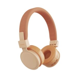 hama freedom lit iii auriculares con microfono omnidireccional bluetooth plegable diadema ajustable asistente de voz carga por usb c color naranja