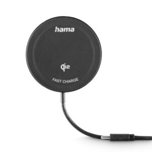 hama qi2 cargador inalambrico 15w usb c carga rapida color negro