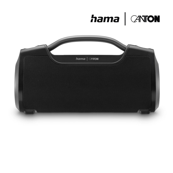 hama mate pro altavoz portatil potencia 60w bluetooth usb c bateria 3600mah ipx6 rango 10m 17.2x31x12cm color negro