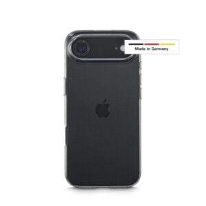 hama always clear funda para iphone air antideslizante poliuretano termoplastico bordes elevados color transparente