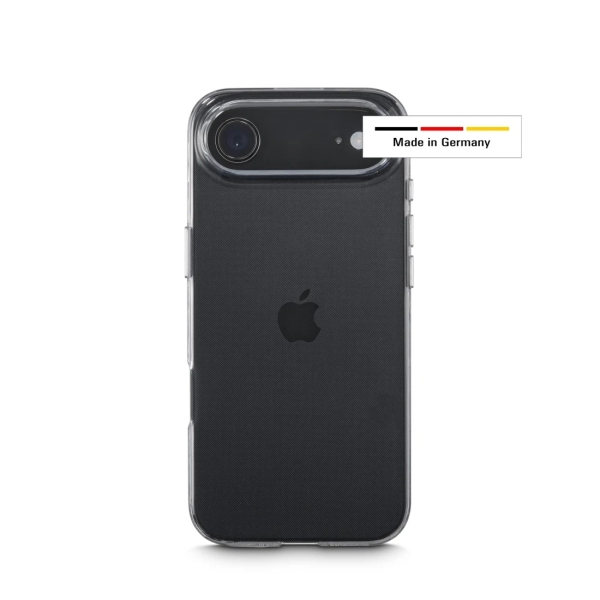 hama always clear funda para iphone air antideslizante poliuretano termoplastico bordes elevados color transparente