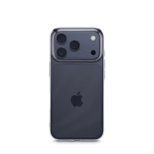 hama slim protect funda para iphone 17 pro antiamarilleo policarbonato bordes elevados color transparente