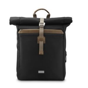 hama silvan mochila para portatiles hasta 16.2" capacidad ampliable de 15 a 22l poliester reciclado interior acolchado bolsillos frontales 32x46x14cm color negro