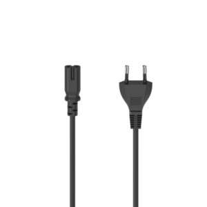 hama cable de alimentacion cee7/16 macho hembra c7 longitud 1.5m seccion 0.75mm2 color negro