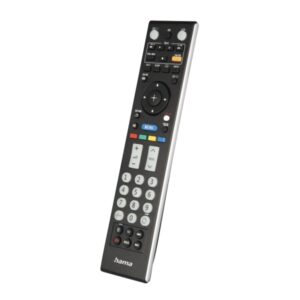 hama mando a distancia para tv sony alcance 10m 52 botones acceso directo a plataformas de streaming 21.2x4.8x2.5cm color negro
