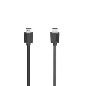 hama essential cable hdmi 4k macho longitud 3m soporta arc ethernet velocidad hasta 18gbps blindaje completo color negro