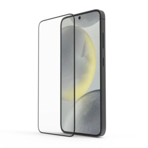 hama extreme protect protector de pantalla para samsung galaxy s25 edge vidrio templado antihuellas grado de dureza 10h proteccion d3o color transparente