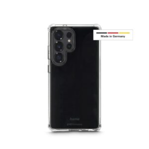 hama extreme protect funda para samsung galaxy s25 ultra antideslizante policarbonato proteccion d3o bordes elevados color transparente