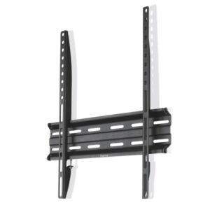 hama soporte fijo de pared para tv hasta 65" peso max 35kg vesa 400x400mm acero nivel de burbuja color negro