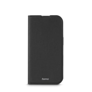 hama daily protect funda para iphone 17 antideslizante cierre magnetico antihuellas poliuretano termoplastico funcion de soporte color negro
