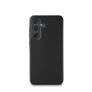 hama fantastic feel funda para samsung galaxy s24 poliuretano termoplastico bordes elevados color negro