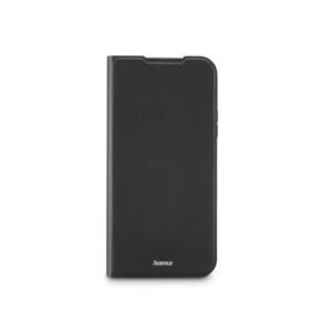 hama daily protect funda para xiaomi redmi 15c / 15c 5g antideslizante cierre magnetico antihuellas poliuretano termoplastico funcion de soporte bordes elevados color negro