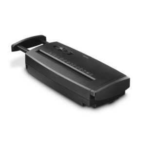 hama classic s60 destructora de papel manual potencia 180w destruye hasta 6 hojas velocidad 3.8m/min corte en tiras p 2 destruye bandas magneticas y tarjetas 30x12x7cm color negro