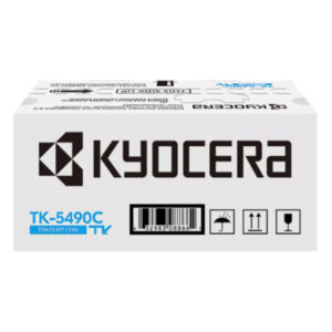 kyocera tk5490c cyan cartucho de toner original 1t0c22cnl1/tk5490c
