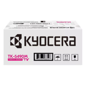 kyocera tk5490m magenta cartucho de toner original 1t0c22bnl1/tk5490m