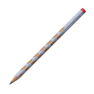 stabilo easygraph pastel lapiz de grafito mina hb de 3.15mm diseño ergonomico uso diestro color azul pastel