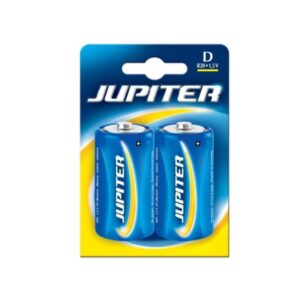 jupiter pack de 2 pilas salinas d r20 pilas salinas para aparatos de bajo consumo